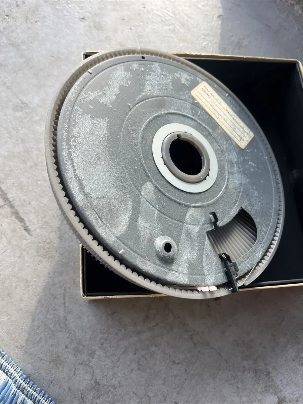 Kodak Carousel Transvue 140 Slide Tray In Original Box